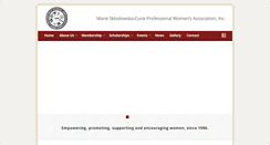 Desktop Screenshot of curiewomen.org