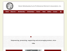 Tablet Screenshot of curiewomen.org